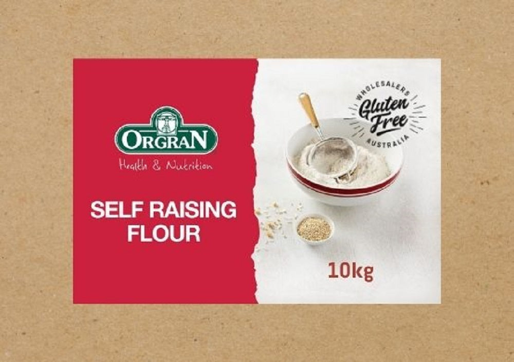 Self-Raising Flour GF Orgran 10kg Gluten-Free Bulk Supply