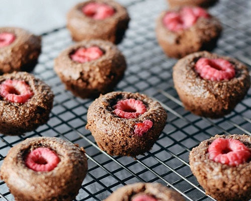 Chocolate & Raspberry Muffins | GF | DF