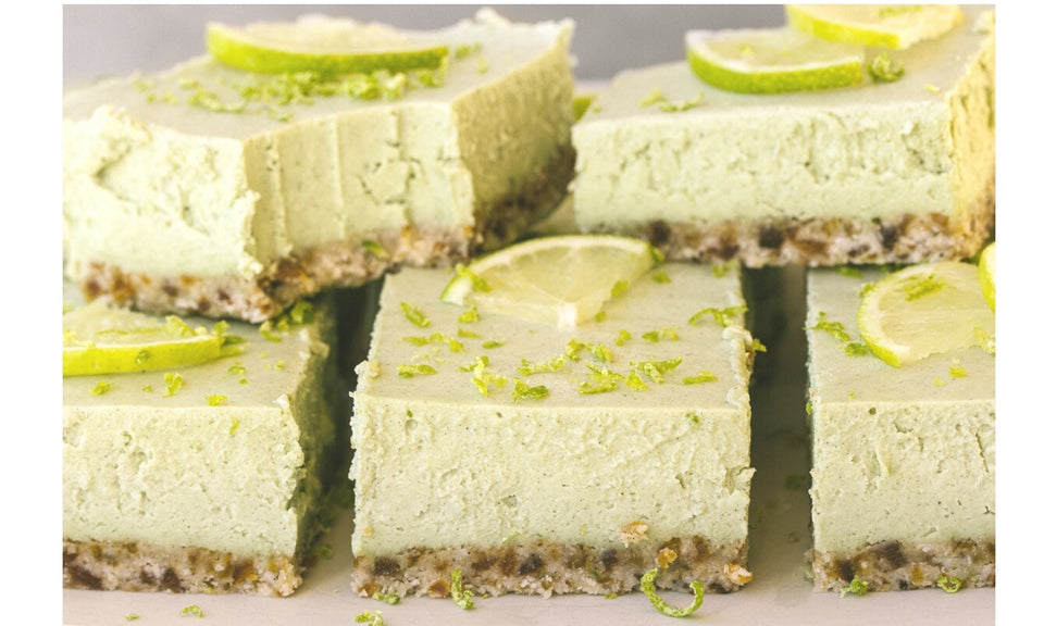 Coconut & Lime Cheezecake Slice