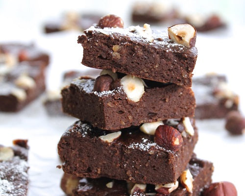 Fudgy Cacao Brownies - GF