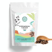 Ceremonial Cacao Paste - Mass Organic | Gluten Free Peruvian 100% Pure - Glorious Foods 250g Retail Pack