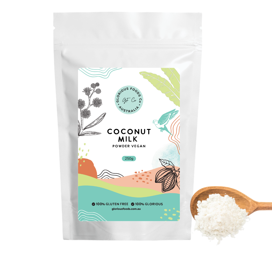 Coconut Milk Powder 250g - Glorious Foods Co | Dairy Free, Casein Free, Gluten Free, Vegan Coconut Milk