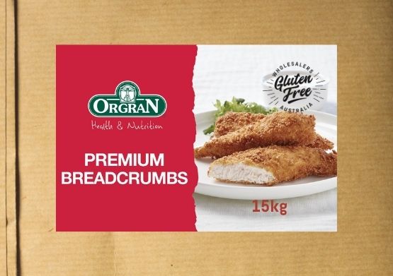 Orgran Premium Crispi Breadcrumbs Panko GF BULK 15kg 